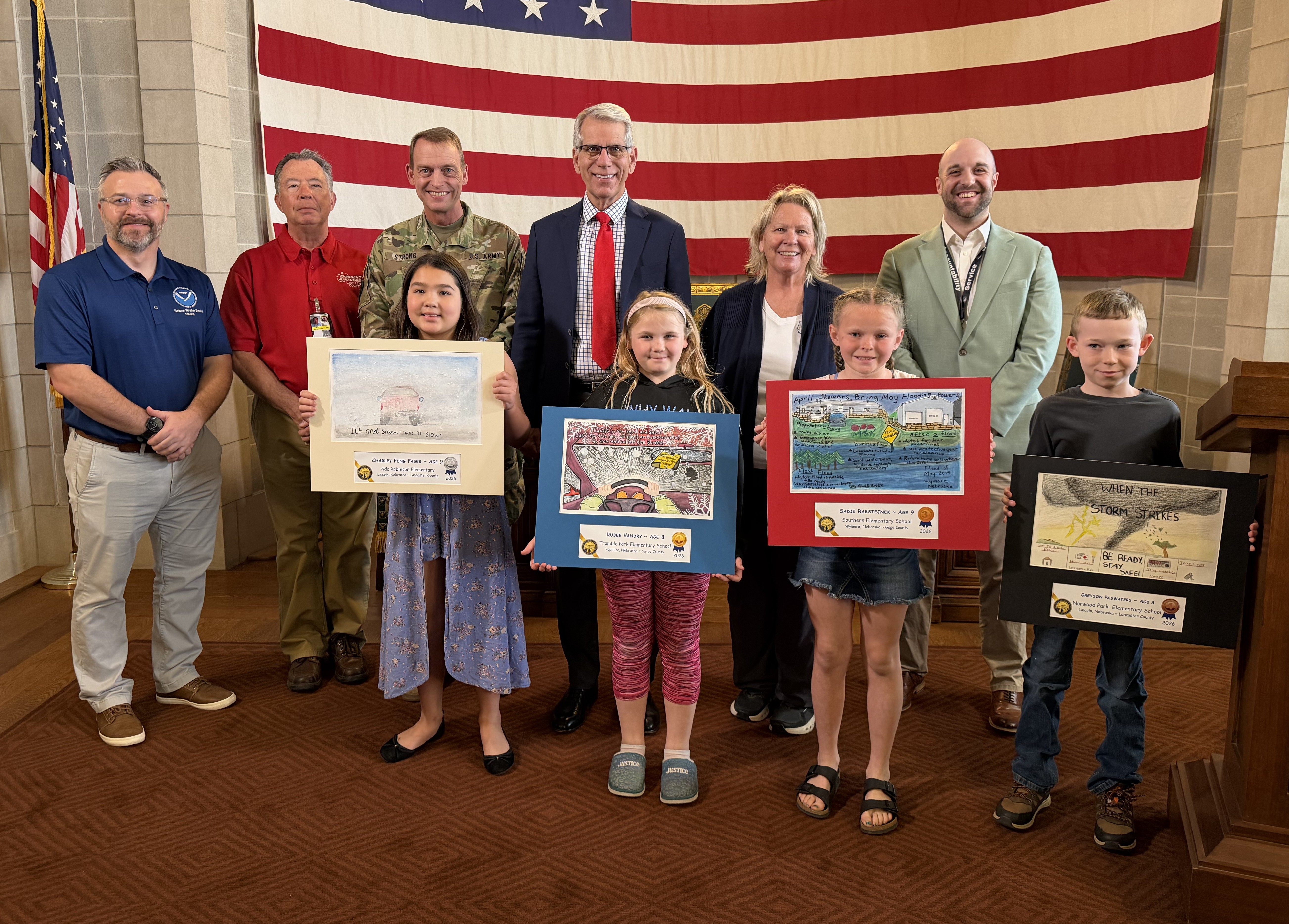 2026 Severe Weather Awareness Poster Contest Winners Announced Card Image